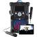 Alt View 13. Singing Machine - Carnaval Bluetooth Karaoke System - Black.
