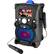 Left. Singing Machine - Carnaval Bluetooth Karaoke System - Black.