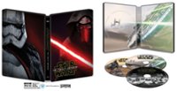Front Standard. Star Wars: The Force Awakens [SteelBook] [Blu-ray/DVD] [Includes Digital Copy] [Only @ Best Buy] [2015].