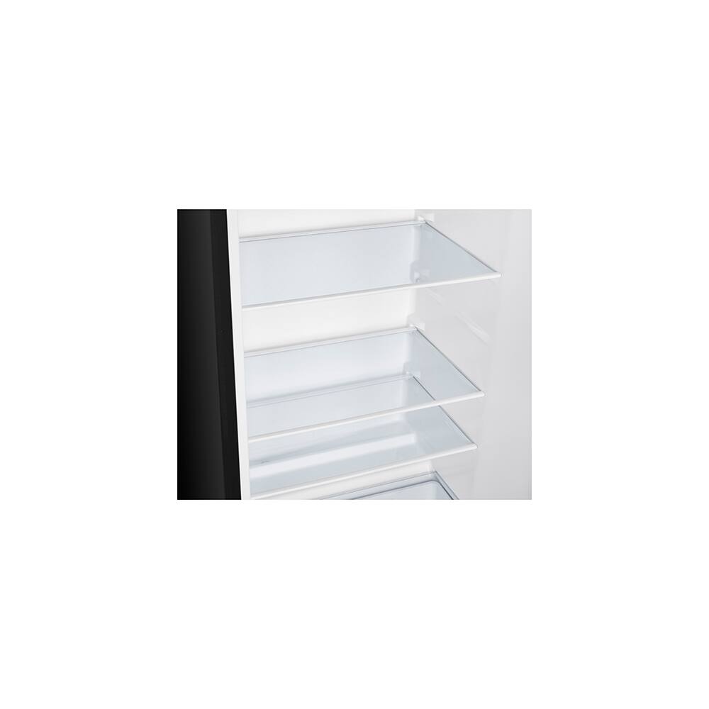 Alt View 1. Premium Levella - 7.3 CuFt Top Freezer Refrigerator in Stainless Steel with Three Door Balconies - Stainless Steel.