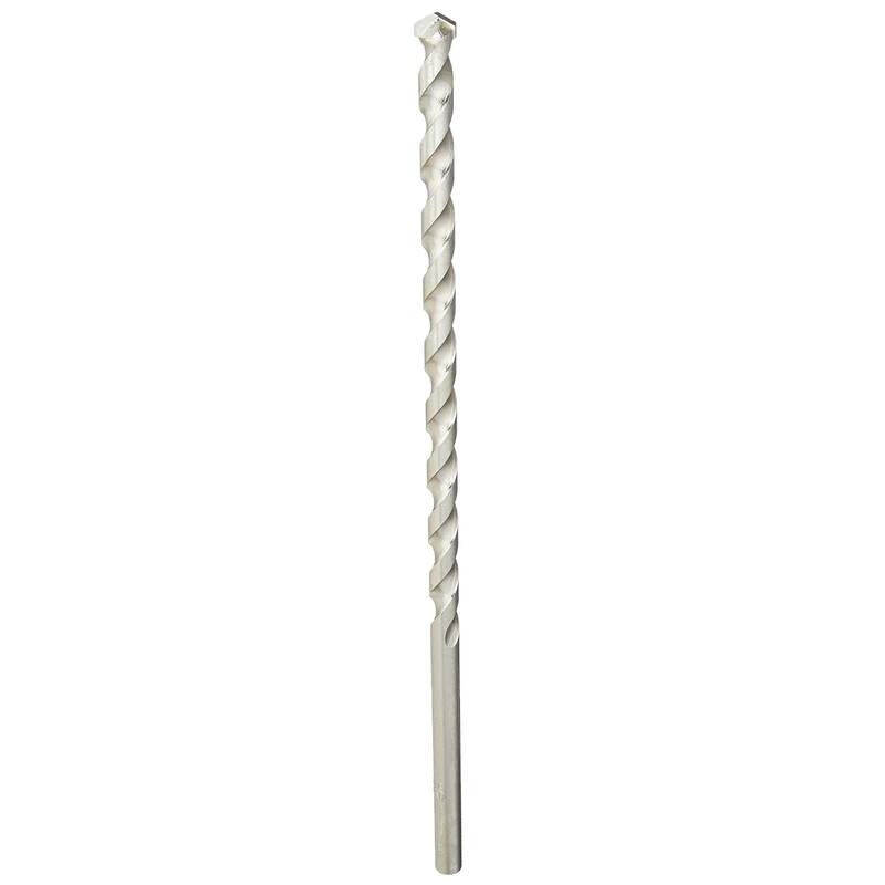Angle. Irwin - Irwin 7/16  X 13  L Tungsten Carbide Tipped Rotary Drill Bit Straight Shank 1 pk.