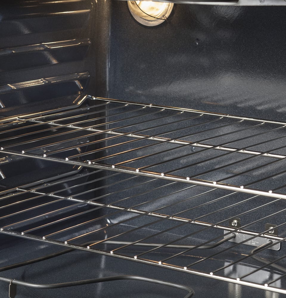 Alt View 15. GE - 5.3 Cu. Ft. Freestanding Electric Range with Self-cleaning - Stainless Steel.