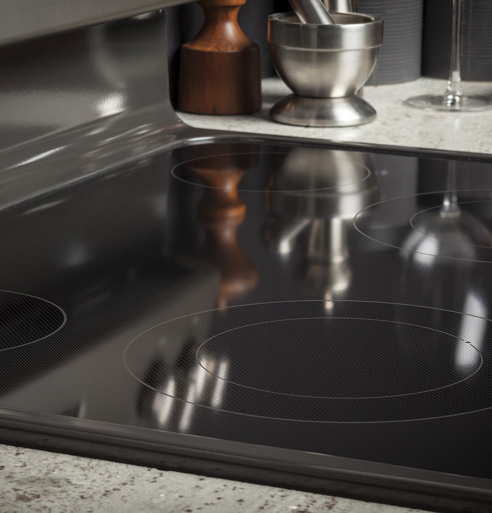 Alt View 13. GE - 5.3 Cu. Ft. Freestanding Electric Range with Self-cleaning - Stainless Steel.