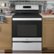 Alt View Zoom 17. GE - 5.3 Cu. Ft. Freestanding Electric Range with Self-cleaning - Stainless steel.