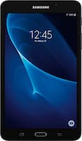 Samsung - Galaxy Tab A 7" 8GB - Black - Front_Zoom