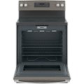 Alt View Zoom 1. GE - 5.3 Cu. Ft. Freestanding Electric Range with Self-cleaning - Slate.