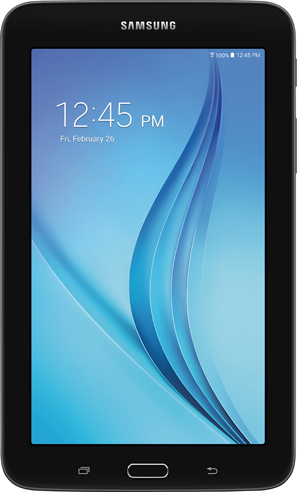 Best Buy Samsung Galaxy Tab E Lite 7 8gb Black Sm T113nykaxar