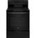 Front. GE - 5.3 Cu. Ft. Freestanding Electric Range with Self-cleaning - Black.