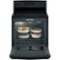 Alt View Zoom 2. GE - 5.3 Cu. Ft. Freestanding Electric Range with Self-cleaning - Black.