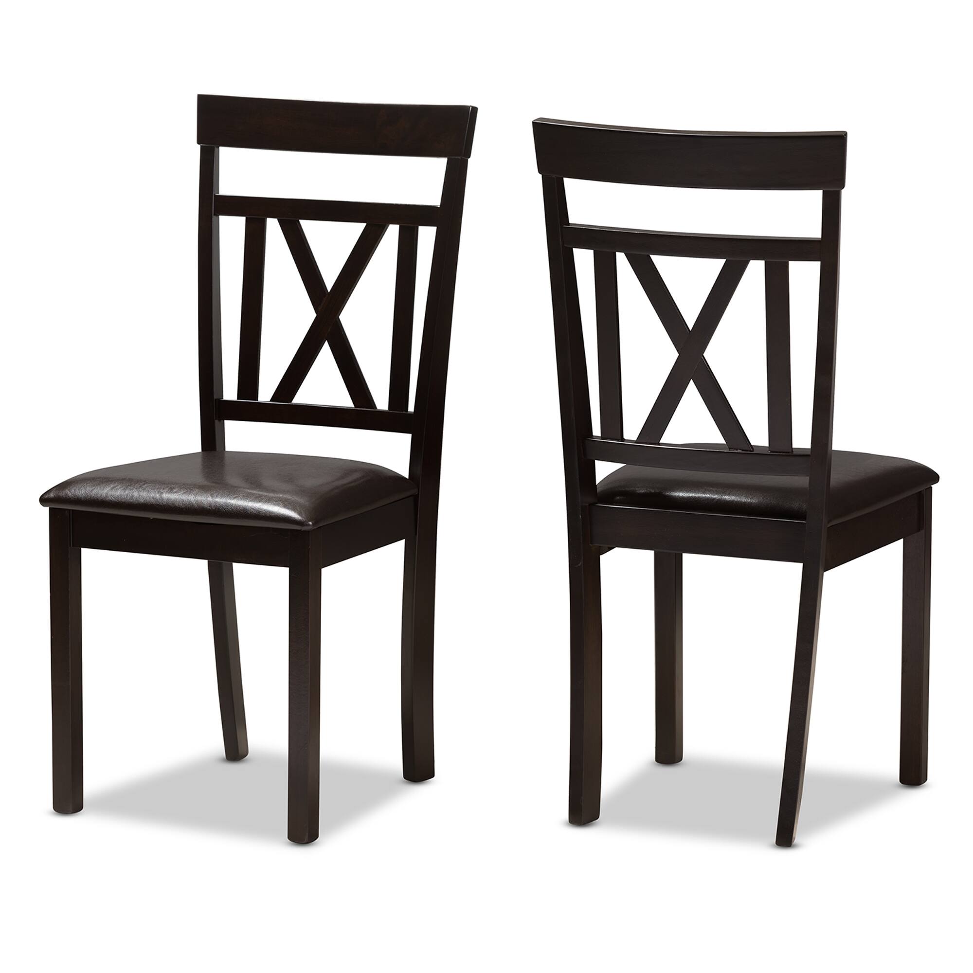 Modern Brown Dining Chairs