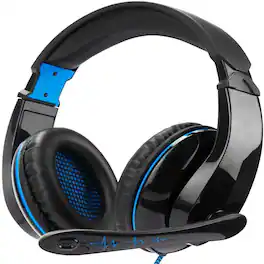 Reiko - Gaming Headset ,Over Ear Headphones One Headset With Surround Sound& Noise Canceling Microphone