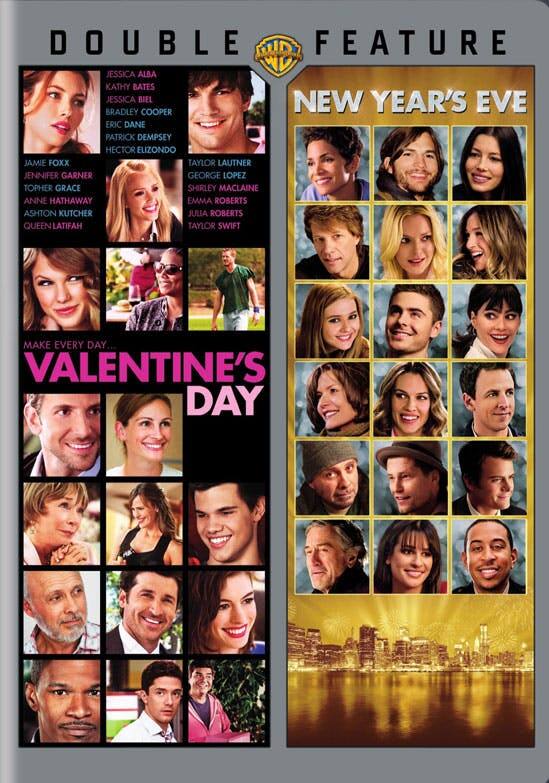 Front. New Year's Eve/Valentine's Day (DVD Double Feature) [DVD].