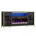 Alt View 5. Bestier - Bestier Electric Fireplace TV Stand LED Entertainment Center with Cabinet - Black.