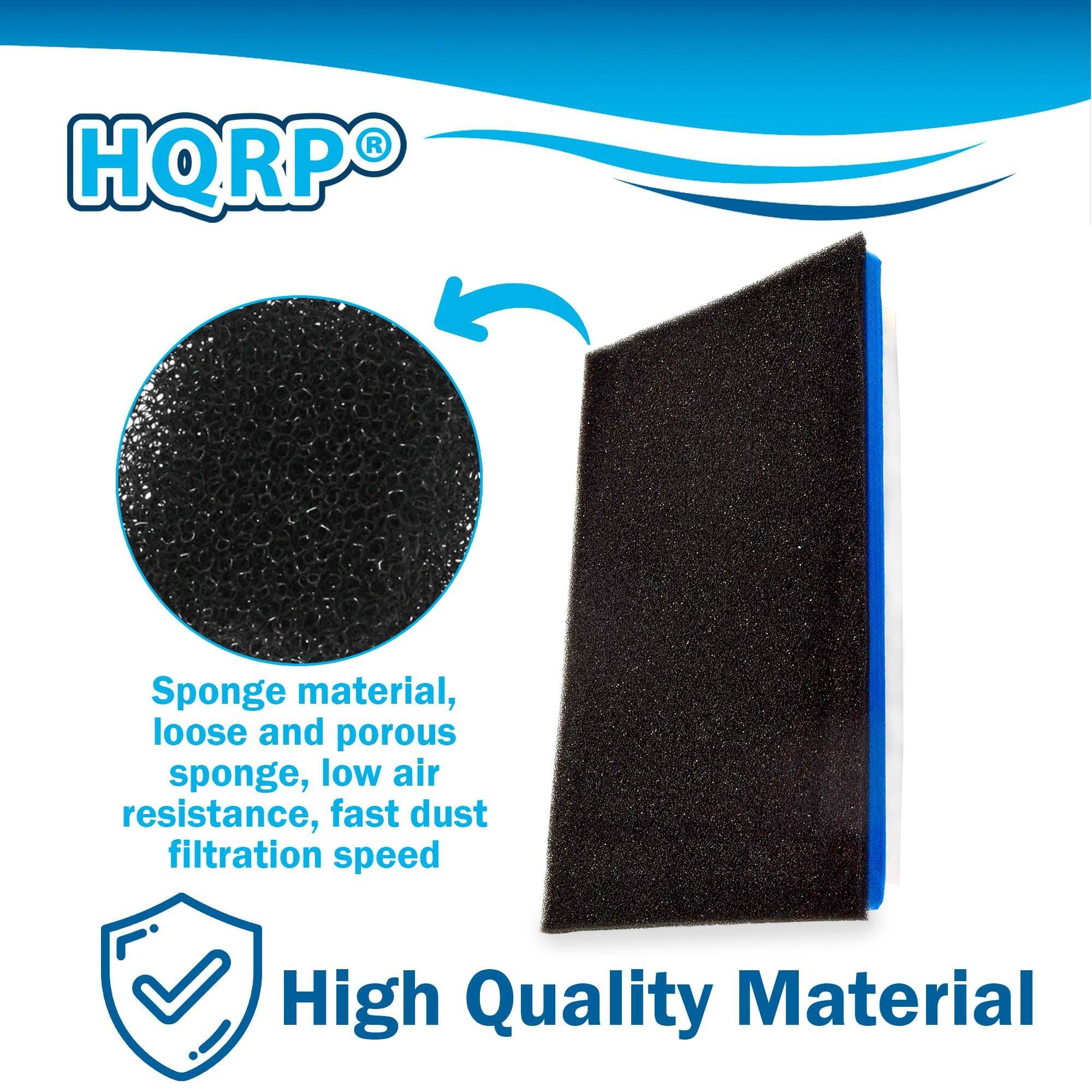 HQRP® Sponge material, loose and porous sponge, low air resistance, fast dust filtration speed  
High Quality Material