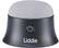 Front. Liddle Speaker - Liddle Speaker Pro - Magnetic Portable Bluetooth Speaker - Black.