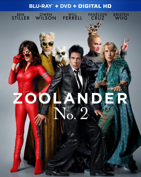  Zoolander No. 2 [Includes Digital Copy] [Blu-ray/DVD] [2016]