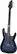 Angle Standard. Schecter - Blackjack SLS C-1 6-String Full-Size Electric Guitar - See-Thru Blue Burst.