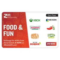 Zift - Zillions of Gifts $50 Food & Fun eGift Card [Digital] - Front_Zoom
