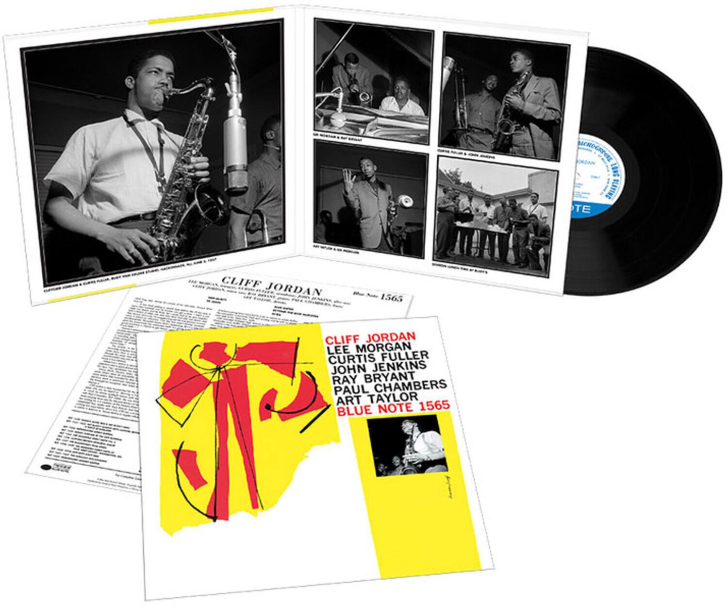 CLIFF JORDAN  
LEE MORGAN  
CURTIS FULLER  
JOHN JENKINS  
RAY BRYANT  
PAUL CHAMBERS  
ART TAYLOR  
BLUE NOTE 1565