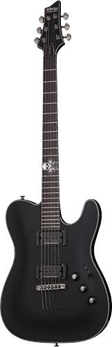 Angle Standard. Schecter - Blackjack SLS PT 6-String Electric Guitar - Satin Black.