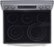 Alt View 20. Samsung - 30" Self-Cleaning Freestanding Electric Convection Range - Stainless steel.