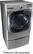 Alt View 2. LG - SteamDryer 9.0 Cu. Ft. 14-Cycle Steam Gas Dryer - Graphite steel.