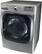 Alt View 3. LG - SteamDryer 9.0 Cu. Ft. 14-Cycle Steam Gas Dryer - Graphite steel.