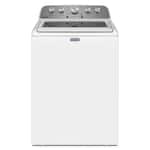 Maytag - 4.7 Cu. Ft. High Efficiency Top Load Washer with Extra Power Button - White