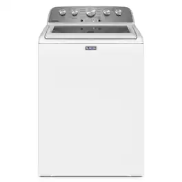 Maytag - 4.7 Cu. Ft. High Efficiency Top Load Washer with Extra Power Button - White