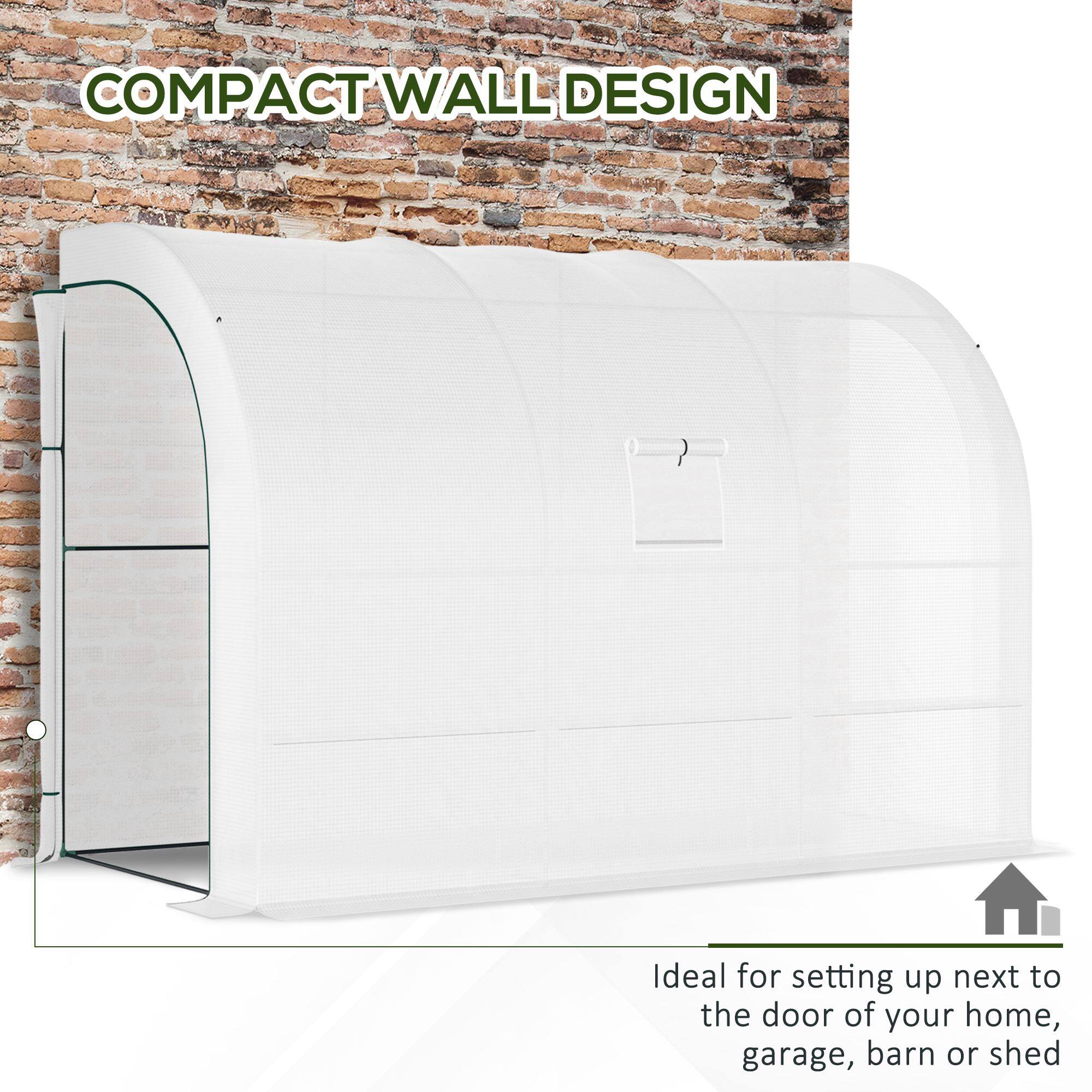 COMPACT WALL DESIGN
Ideal for setting up next to the door of your home, garage, barn or shed