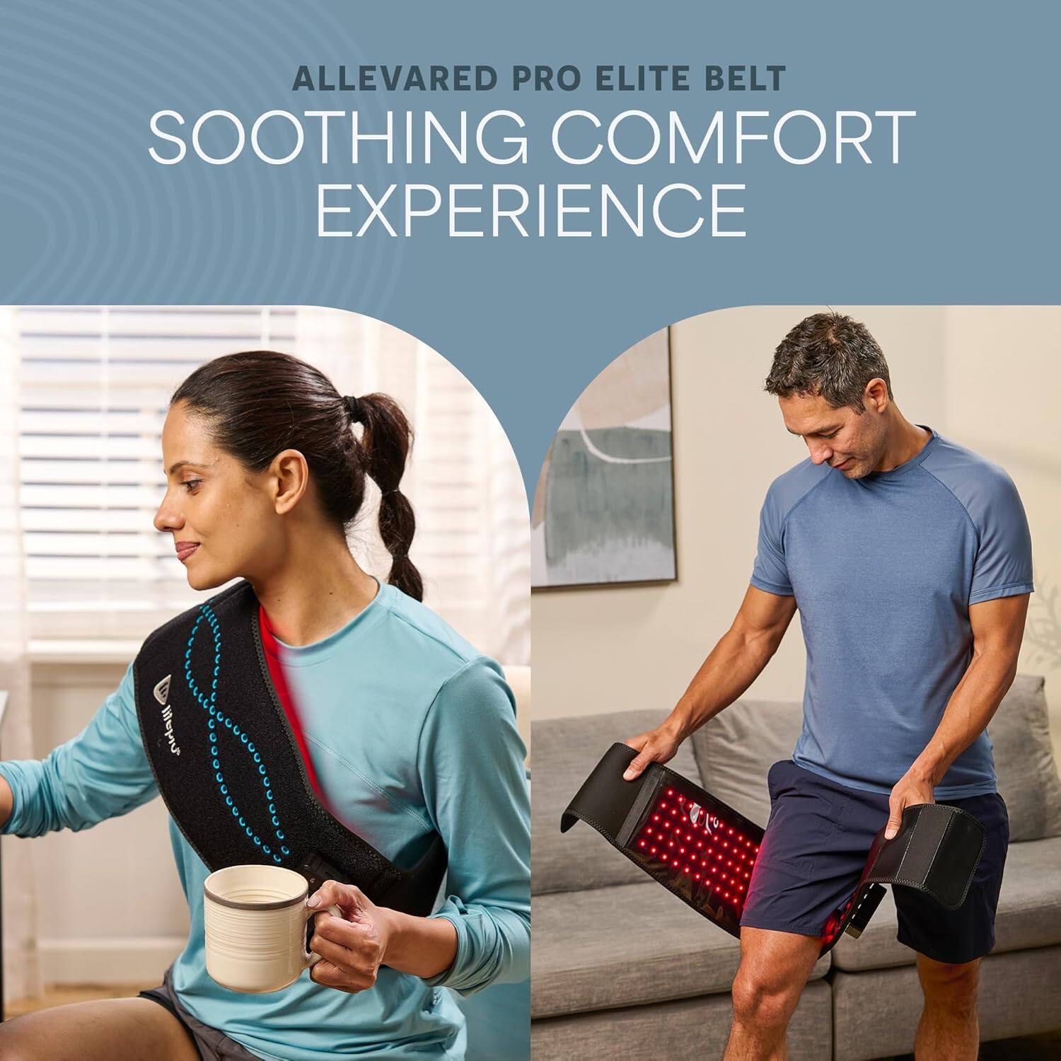 ALLEVARED PRO ELITE BELT  
SOOTHING COMFORT EXPERIENCE