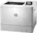 Left. HP - LaserJet Enterprise M553dn Color Laser Printer - Light Gray.