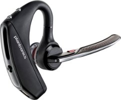 Plantronics - Voyager 5220 Bluetooth Headset with Amazon Alexa - Black - Angle_Zoom