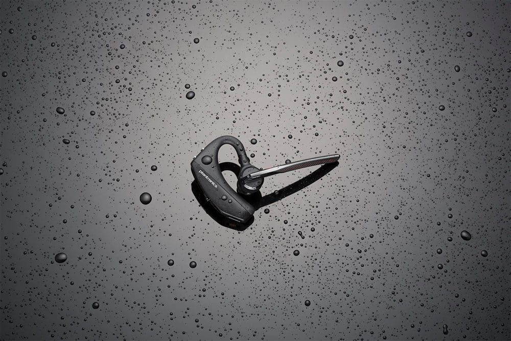 Alt View 16. Poly - Voyager 5220 Wireless Noise Cancelling Bluetooth Headset with Amazon Alexa - Black.