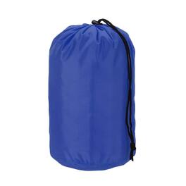 Unique Bargains - Stuff Sack, Nylon Waterproof Storage Sack, Portable Drawstring Dry Bag with Toggle, 5x10Inch, for Camping - Dark Blue
