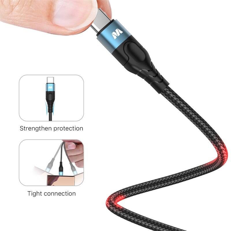 Mybat - USB-C to 3.5mm Male Audio Cable (L=4 FT) - Black