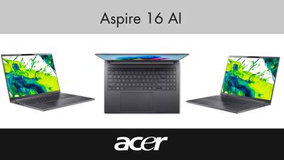 Acer Aspire 16 AI Laptop 16.0 WUXGA (Qualcomm Snapdragon X X1 26 Acer Aspire 16 AI Laptop 16.0 WUXGA (Qualcomm Snapdragon X X1 26