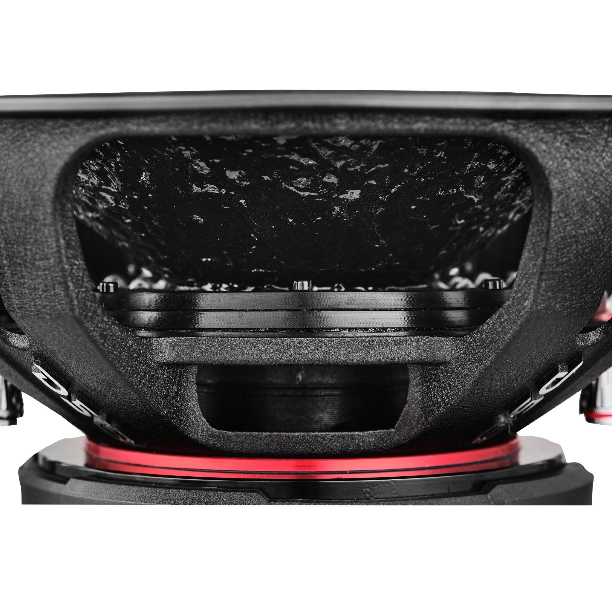 Alt View 3. DS18 Audio - EXL-TRX 15" Reinforced Cone Subwoofer with Quad Stacked Magnet, 3000W RMS Dual 4-Ohm.