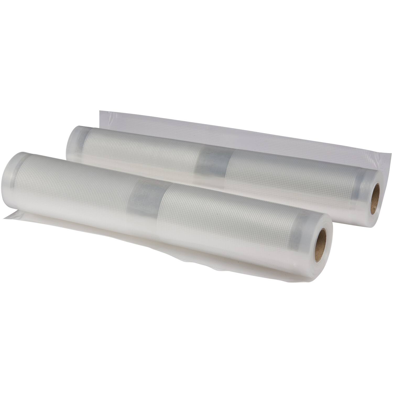 Front. Nesco - Replacement Bag Rolls 2 pk 11" x 20" - Clear.