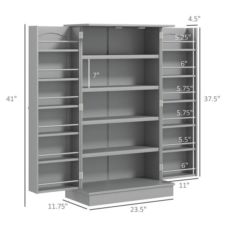 4.5"  
5.25"  
6"  
7"  
41"  
5.75"  
37.5"  
5.75"  
5.5"  
6"  
11"  
11.75"  
23.5"