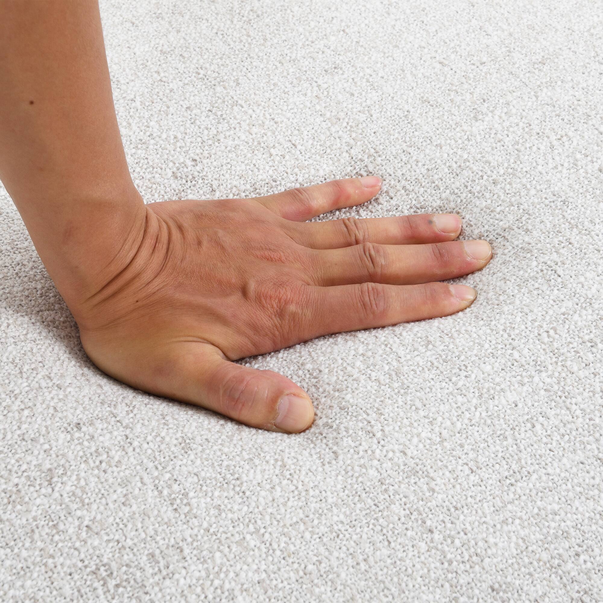 Alt View 4. Vaczon - Cozy Bench-Style Sofa with Soft Cushioning and Plush Accent Pillows, Ideal for Family Room or Lounge - Oat.