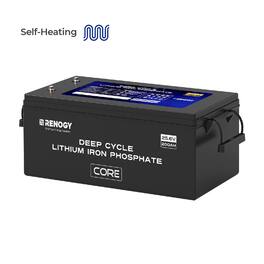 Renogy - 24V 200Ah Core Series Deep Cycle Lithium Iron Phosphate Battery