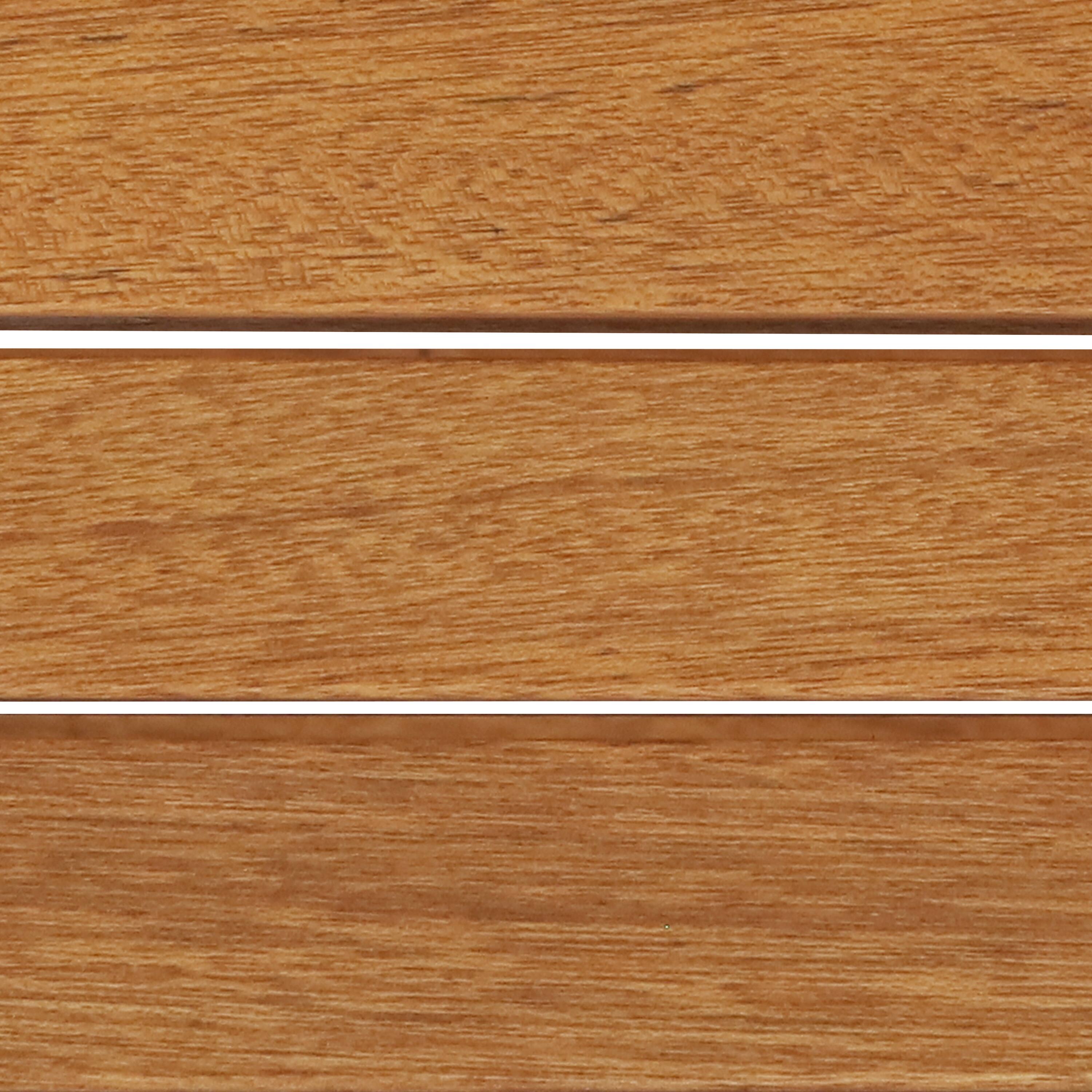 Alt View 9. Sunnydaze - Meranti Wood 3-Piece Patio Conversation Set with 2 Chairs - Brown.