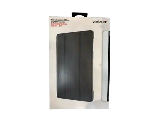 Folio Case and Blue Light Protector
Samsung Galaxy Tab S7+ 5G
Verizon