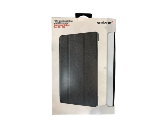 Folio Case and Blue Light Protector  
Samsung Galaxy Tab S7+ 5G  
Verizon