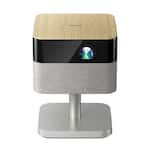 Epson - Lifestudio Flex Plus 4K PRO-UHD Portable Lifestyle Smart Projector with Sound by Bose Technology, 3LCD, HDR, Wireless - Oak