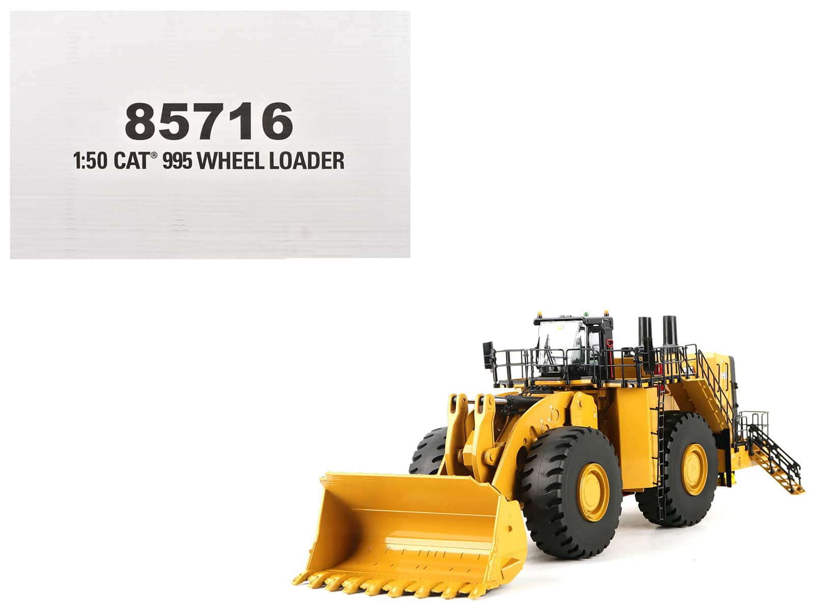 "CAT Caterpillar 995 Wheel Loader Yellow ""High Line Series"" 1/50 Diecast Model by Diecast Masters" price history on PriceWatchPro