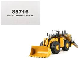 CAT Caterpillar 995 Wheel Loader "High Line Series" 1/50 Diecast Model by Diecast Masters - Yellow