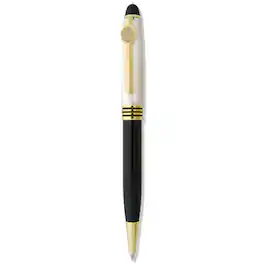 Jardine - /Pearl William & Mary Tribe Ball Point Pen - Black