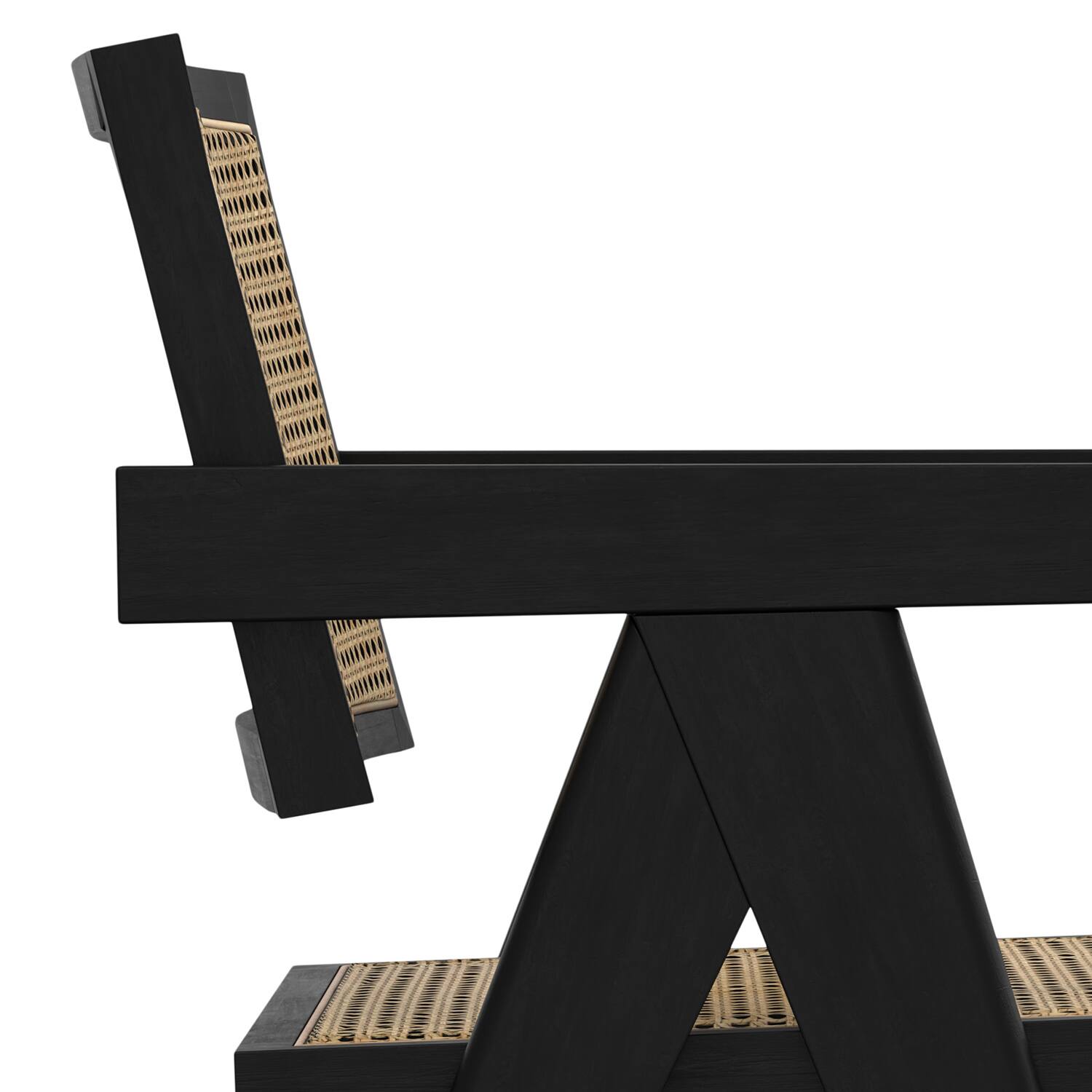 Alt View 6. Simpli Home - Regina Dining Armchair (Set of 2) in Black - Black.